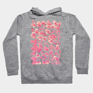 pink cherry blossoms Hoodie